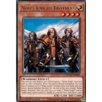 Image for Noble Knight Brothers (MAGO-EN083) (MAGO) - YuGiOh