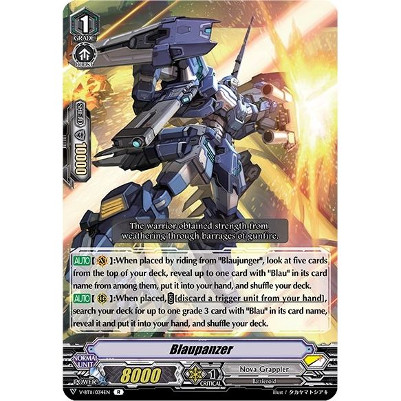 Image for Blaupanzer (V-BT11/034EN) (V-BT11) - Cardfight Vanguard