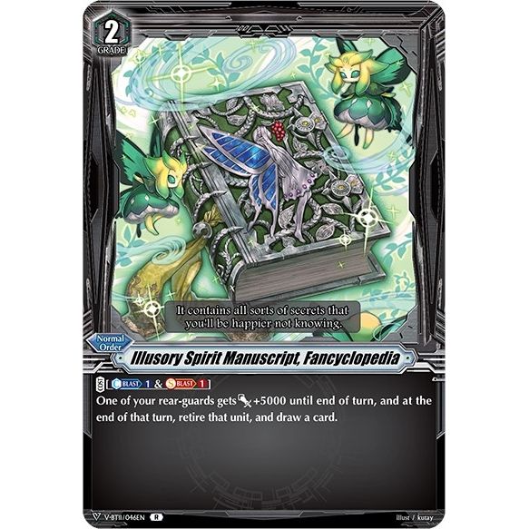 Image for Illusory Spirit Manuscript, Fancyclopedia (V-BT11/046EN) (V-BT11) - Cardfight Vanguard