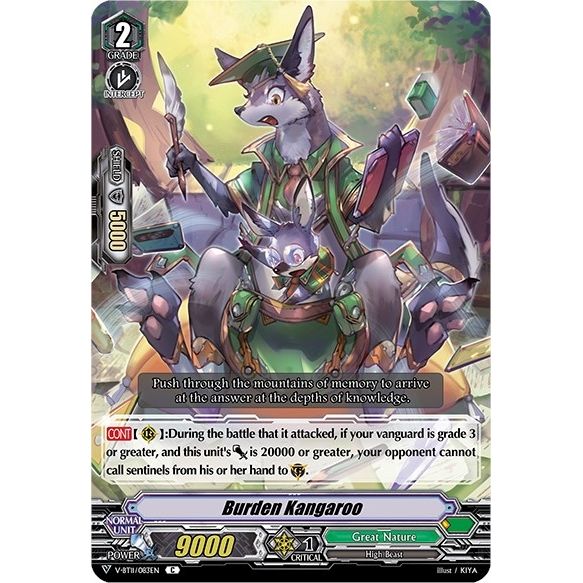 Image for Burden Kangaroo (V-BT11/083EN) (V-BT11) - Cardfight Vanguard