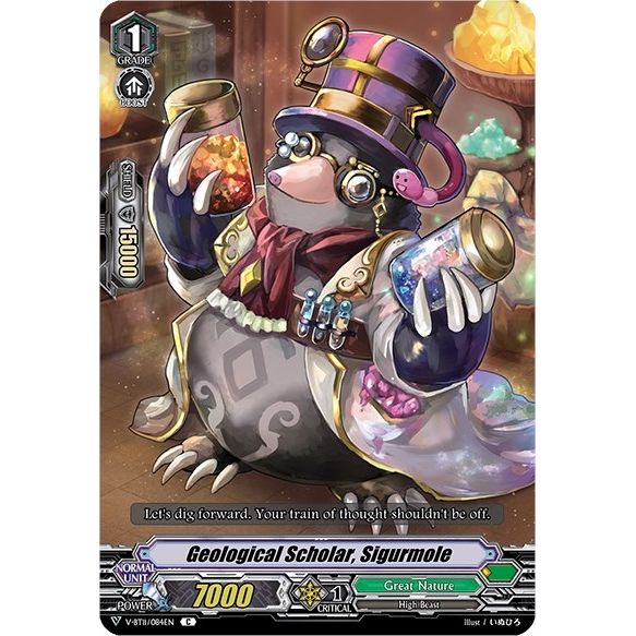 Image for Geological Scholar, Sigurmole (V-BT11/084EN) (V-BT11) - Cardfight Vanguard