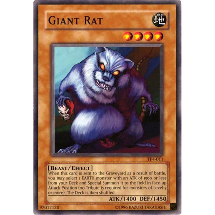 Image for Giant Rat (TP4-011) (TP4) - YuGiOh
