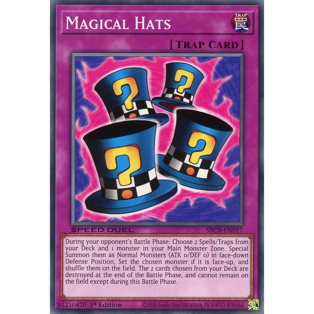 Image for Magical Hats (SBCB-EN017) (SBCB) - YuGiOh