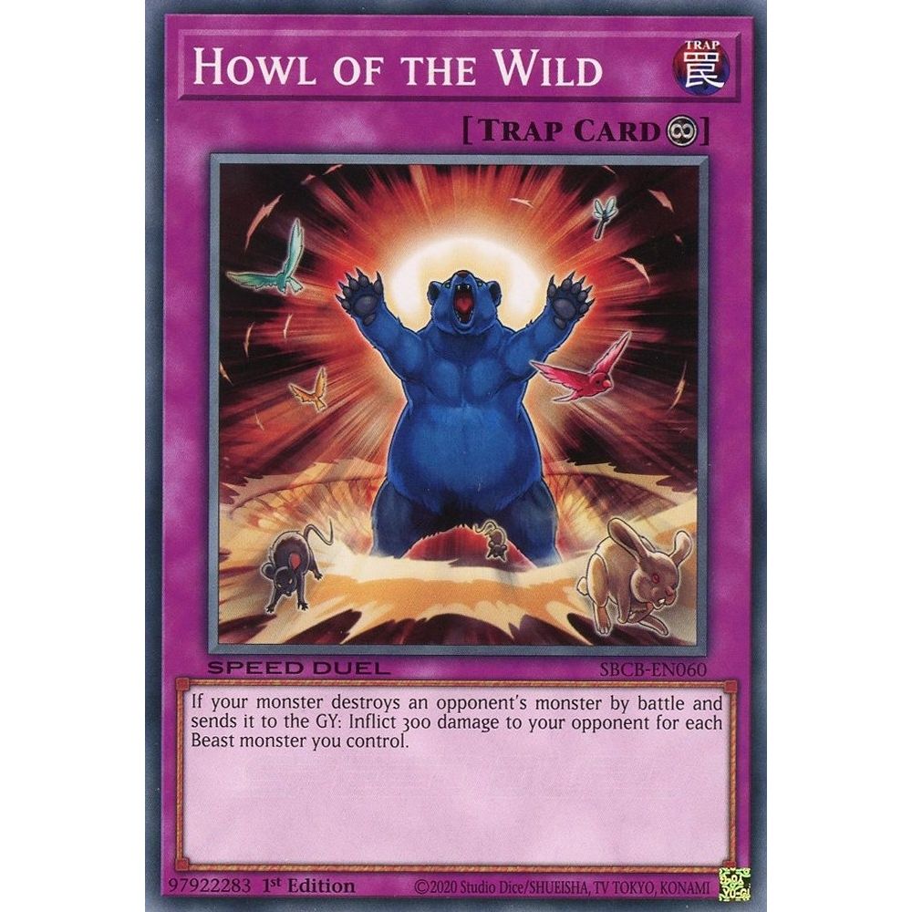 Image for Howl of the Wild (SBCB-EN060) (SBCB) - YuGiOh