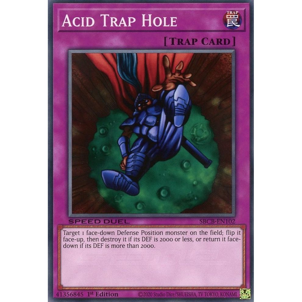Image for Acid Trap Hole (SBCB-EN102) (SBCB) - YuGiOh