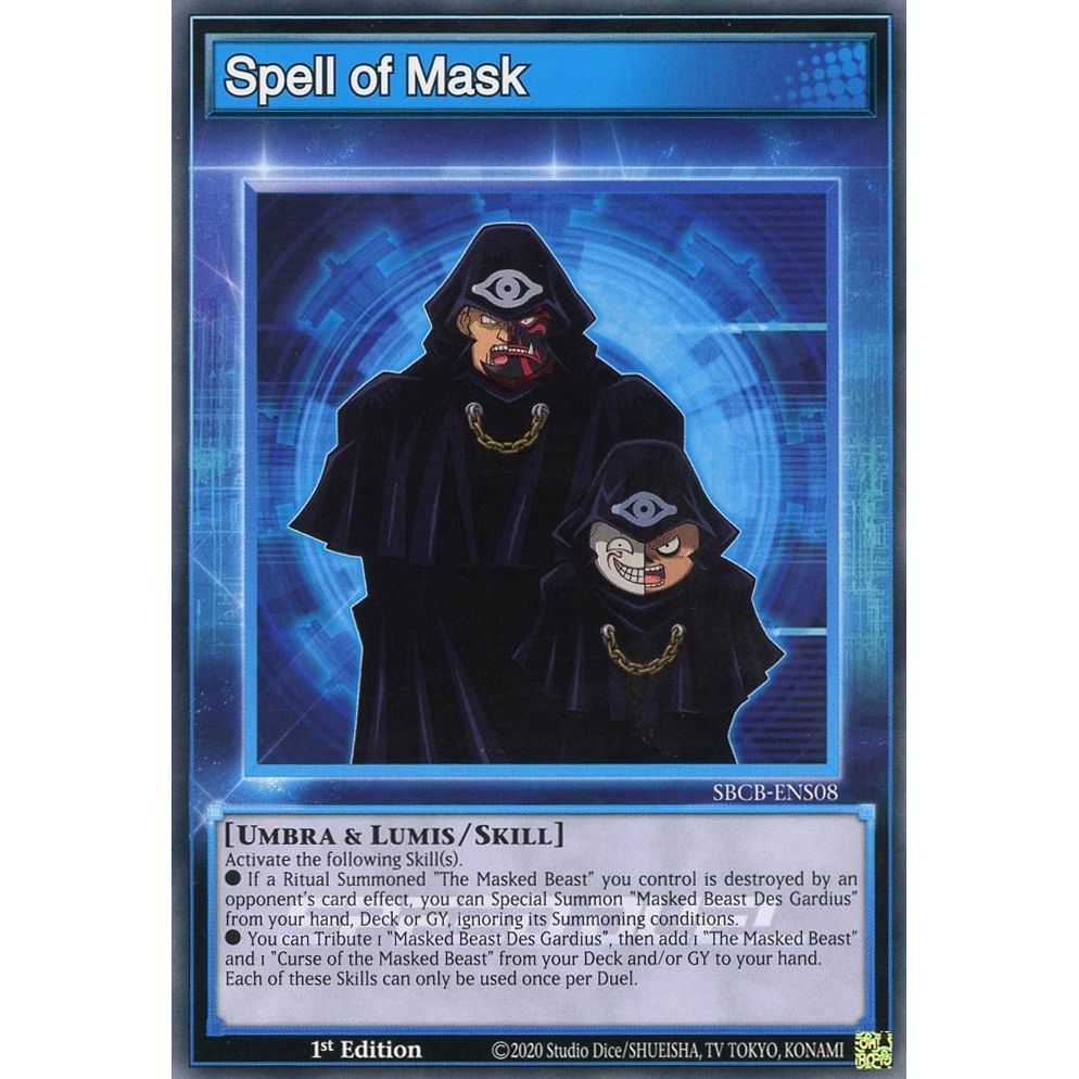 Image for Spell of Mask (SBCB-ENS08) (SBCB) - YuGiOh