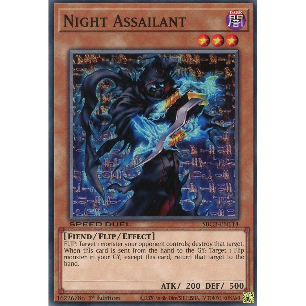 Image for Night Assailant (SBCB-EN114) (SBCB) - YuGiOh