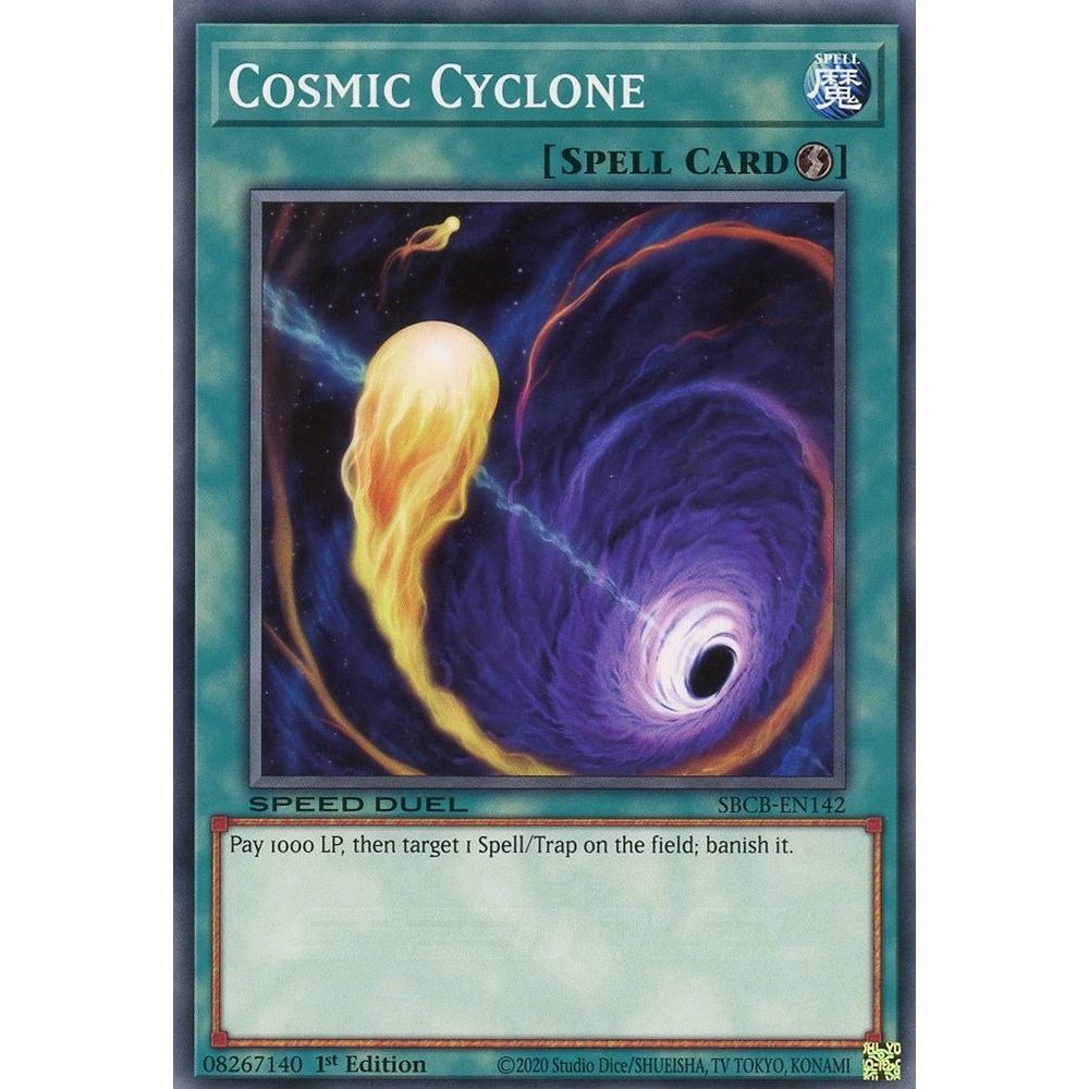 Image for Cosmic Cyclone (SBCB-EN142) (SBCB) - YuGiOh