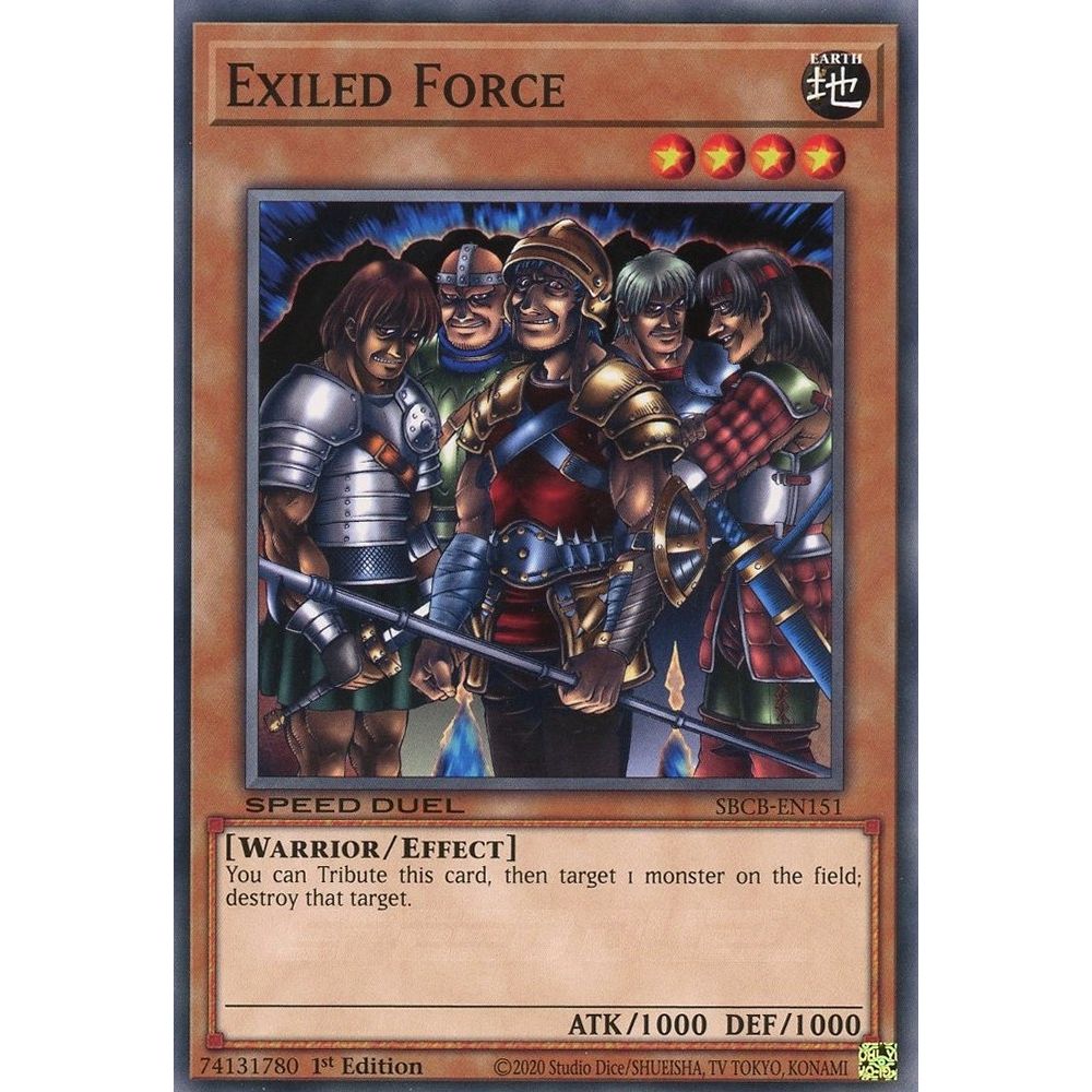 Image for Exiled Force (SBCB-EN151) (SBCB) - YuGiOh
