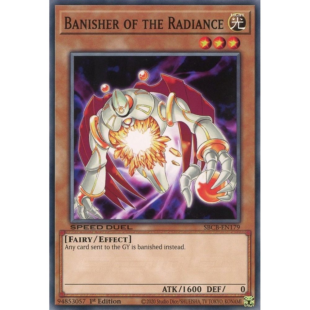 Image for Banisher of the Radiance (SBCB-EN179) (SBCB) - YuGiOh