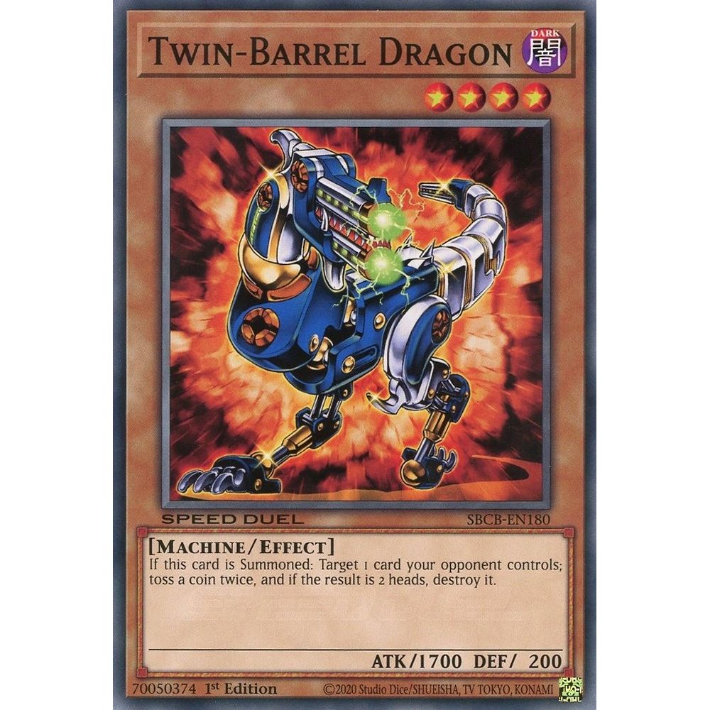 Image for Twin-Barrel Dragon (SBCB-EN180) (SBCB) - YuGiOh