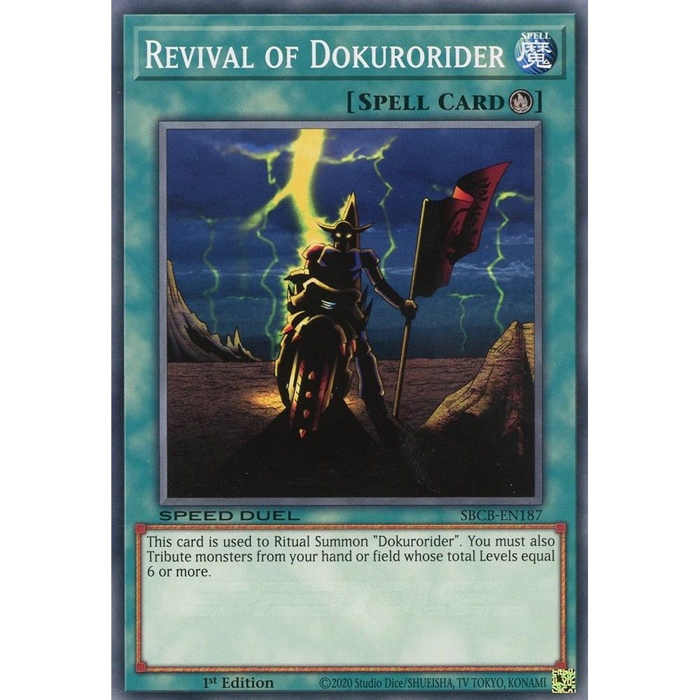 Image for Revival of Dokurorider (SBCB-EN187) (SBCB) - YuGiOh