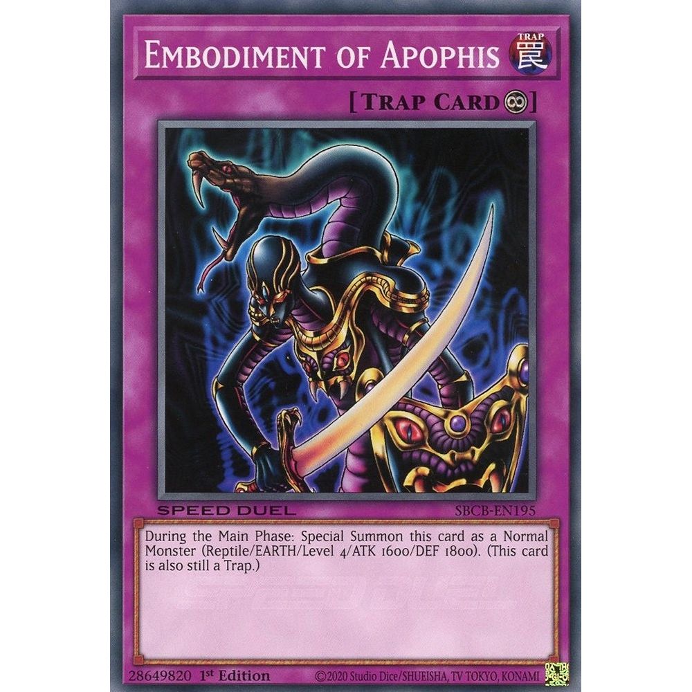 Image for Embodiment of Apophis (SBCB-EN195) (SBCB) - YuGiOh