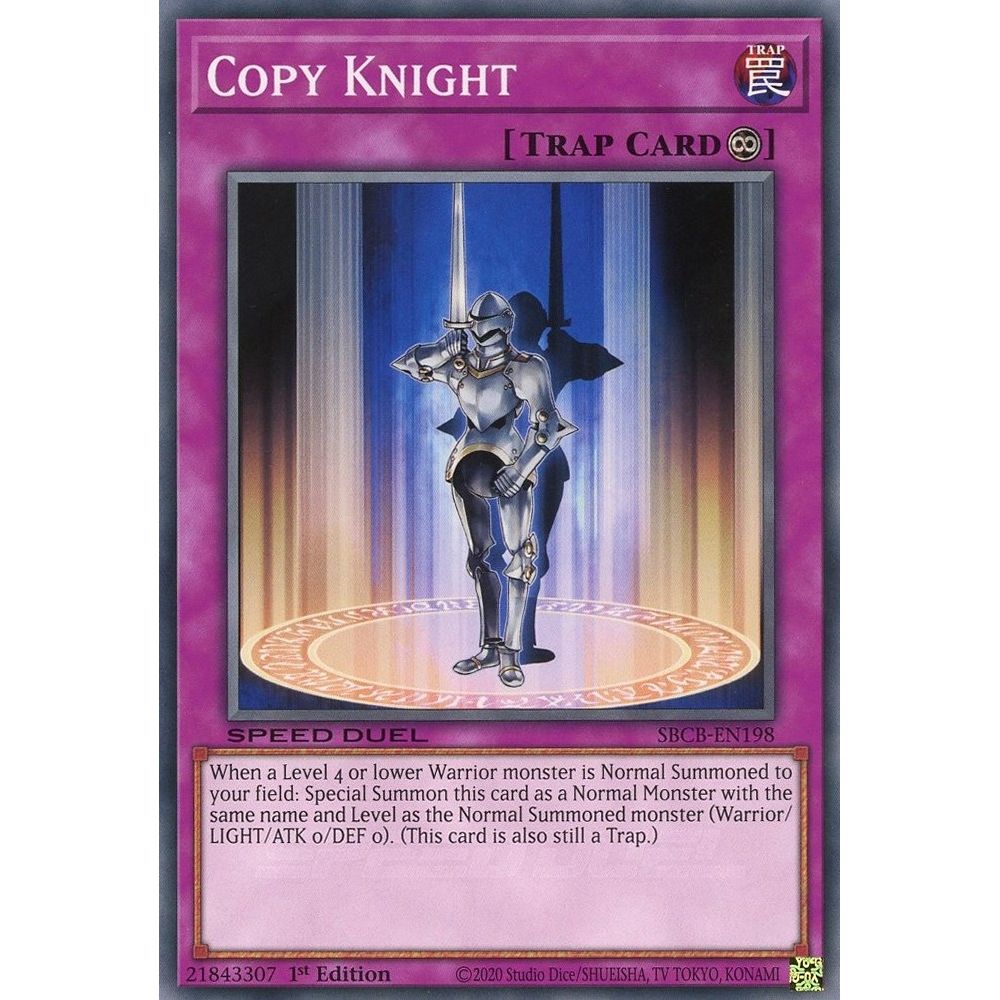 Image for Copy Knight (SBCB-EN198) (SBCB) - YuGiOh