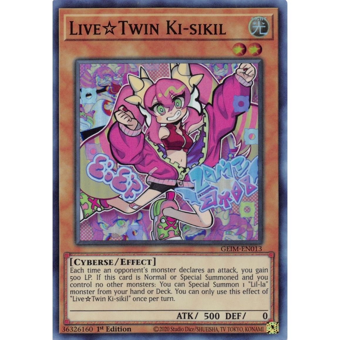 Image for Live Twin Ki-sikil (GEIM-EN013) (GEIM) - YuGiOh