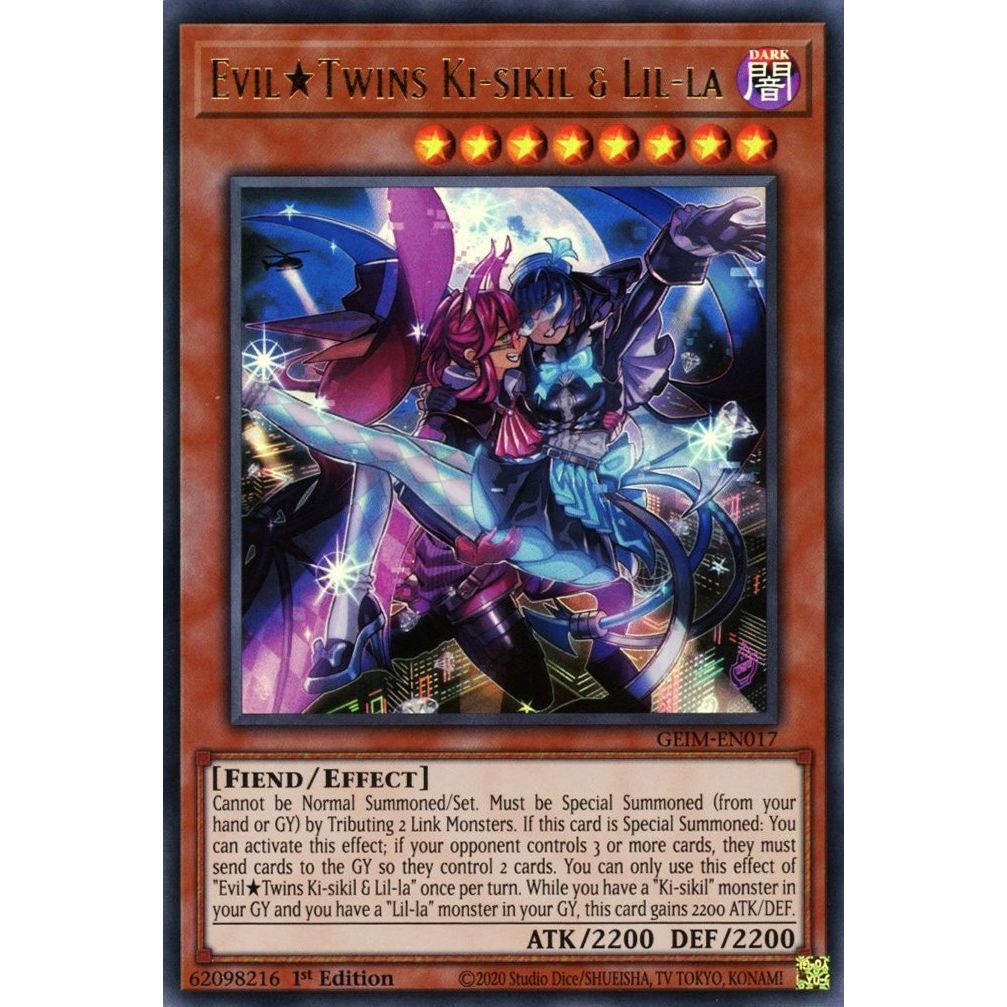 Image for Evil Twins Ki-sikil & Lil-la (GEIM-EN017) (GEIM) - YuGiOh