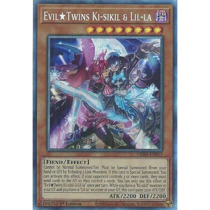 Image for Evil Twins Ki-sikil & Lil-la (CR) (GEIM-EN017) (GEIM) - YuGiOh