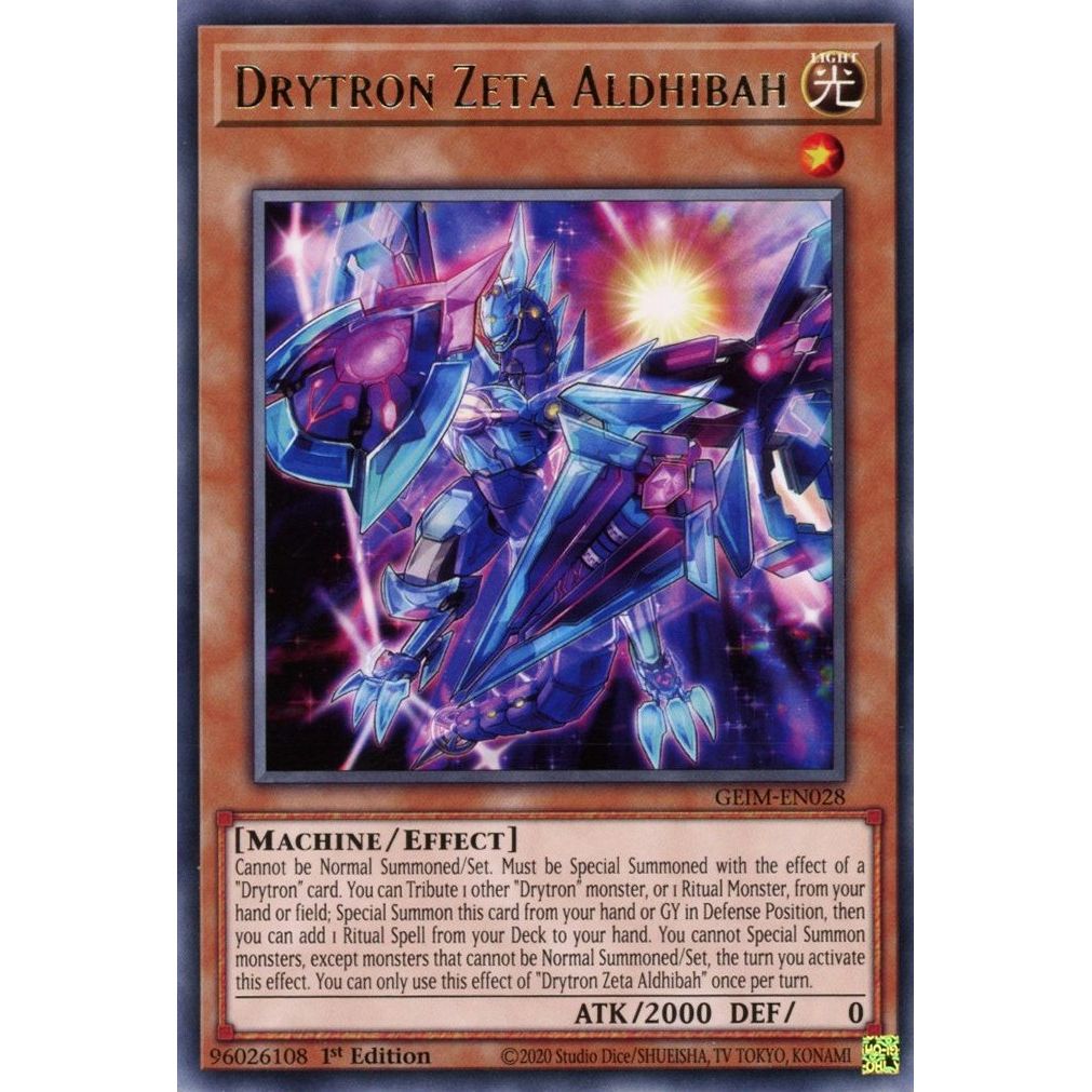 Image for Drytron Zeta Aldhibah (GEIM-EN028) (GEIM) - YuGiOh