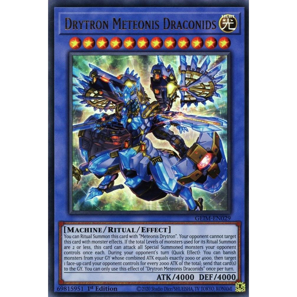 Image for Drytron Meteonis Draconids (GEIM-EN029) (GEIM) - YuGiOh