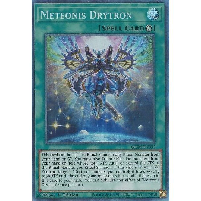 Image for Meteonis Drytron (CR) (GEIM-EN032) (GEIM) - YuGiOh