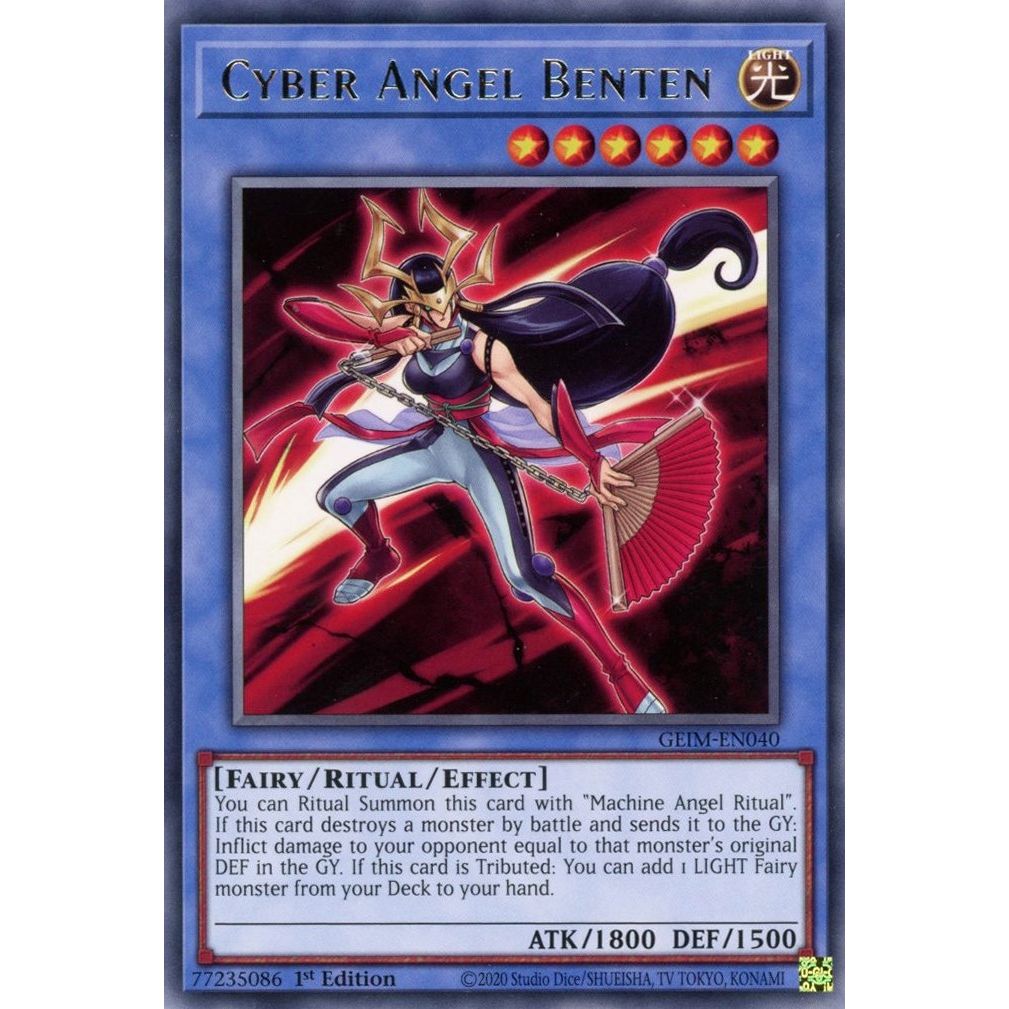 Image for Cyber Angel Benten (GEIM-EN040) (GEIM) - YuGiOh
