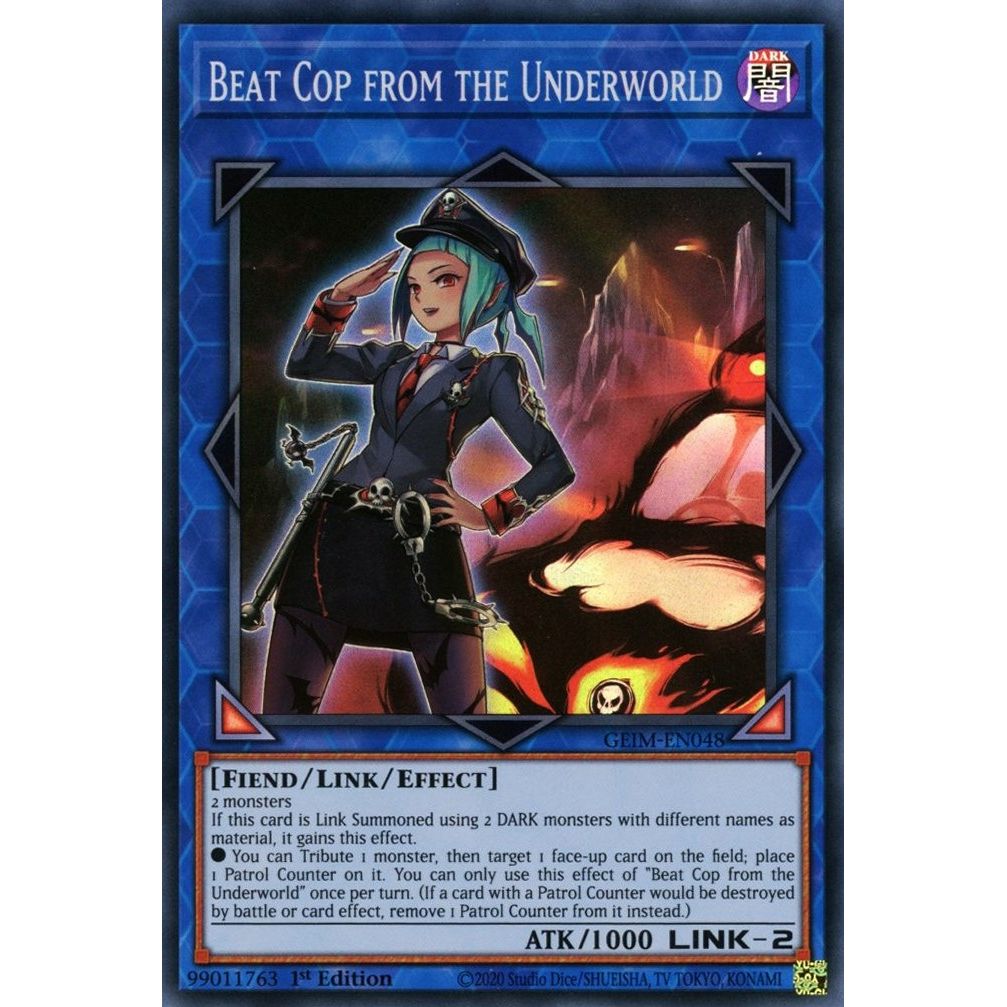 Image for Beat Cop from the Underworld (GEIM-EN048) (GEIM) - YuGiOh