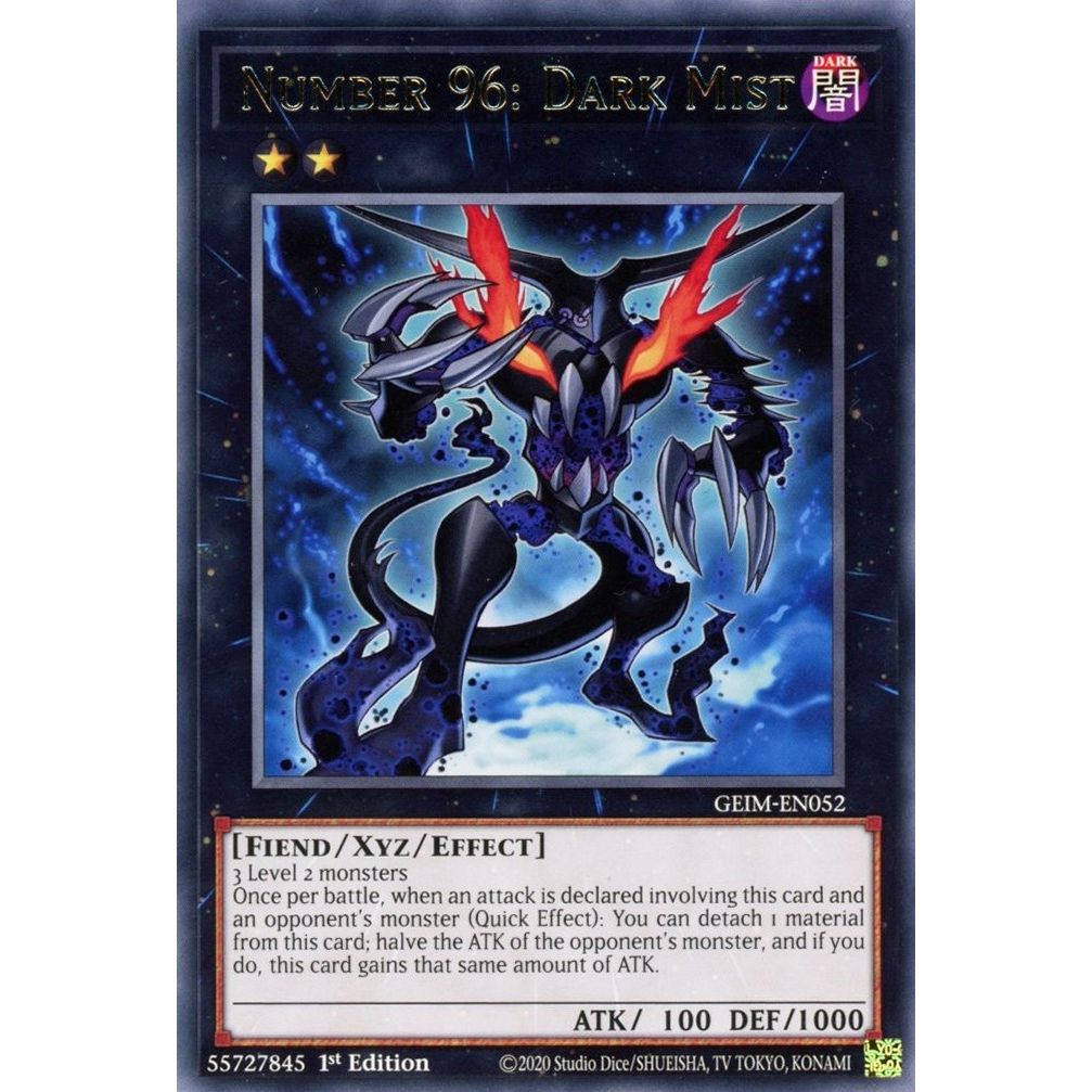 Image for Number 96: Dark Mist (GEIM-EN052) (GEIM) - YuGiOh