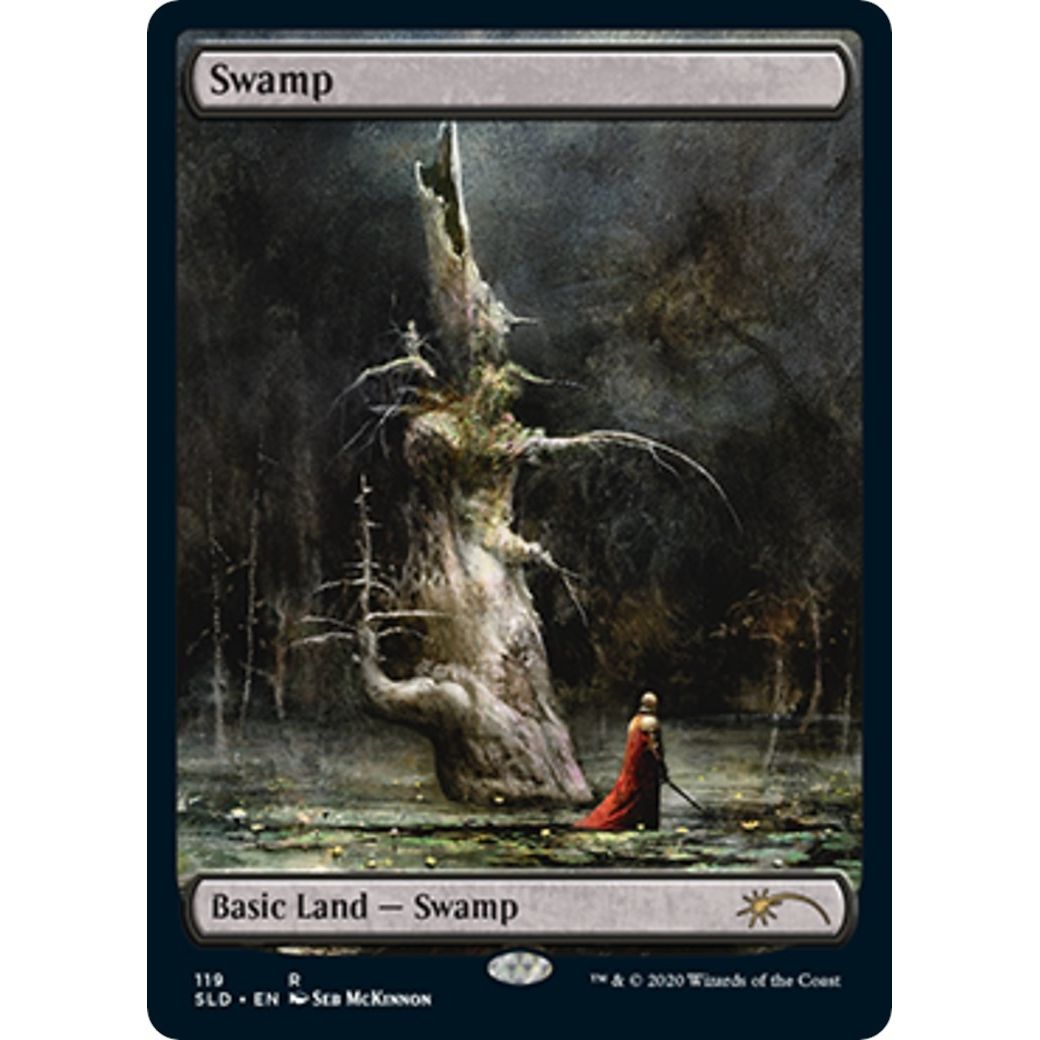 Image for Swamp (119) (Seb Mckinnon) (119) (SLD) - Magic: The Gathering