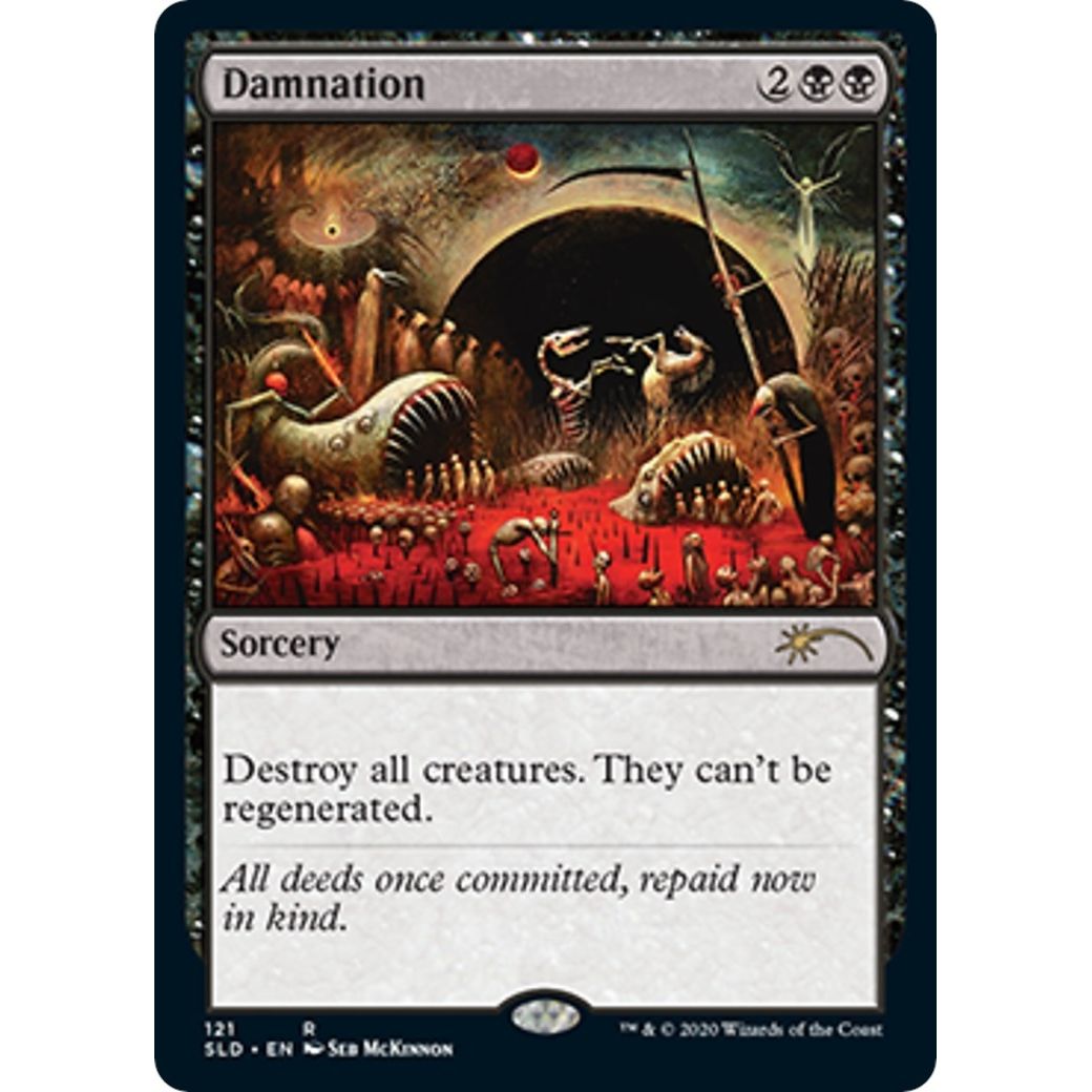 Image for Damnation (121) (SLD) - Magic: The Gathering