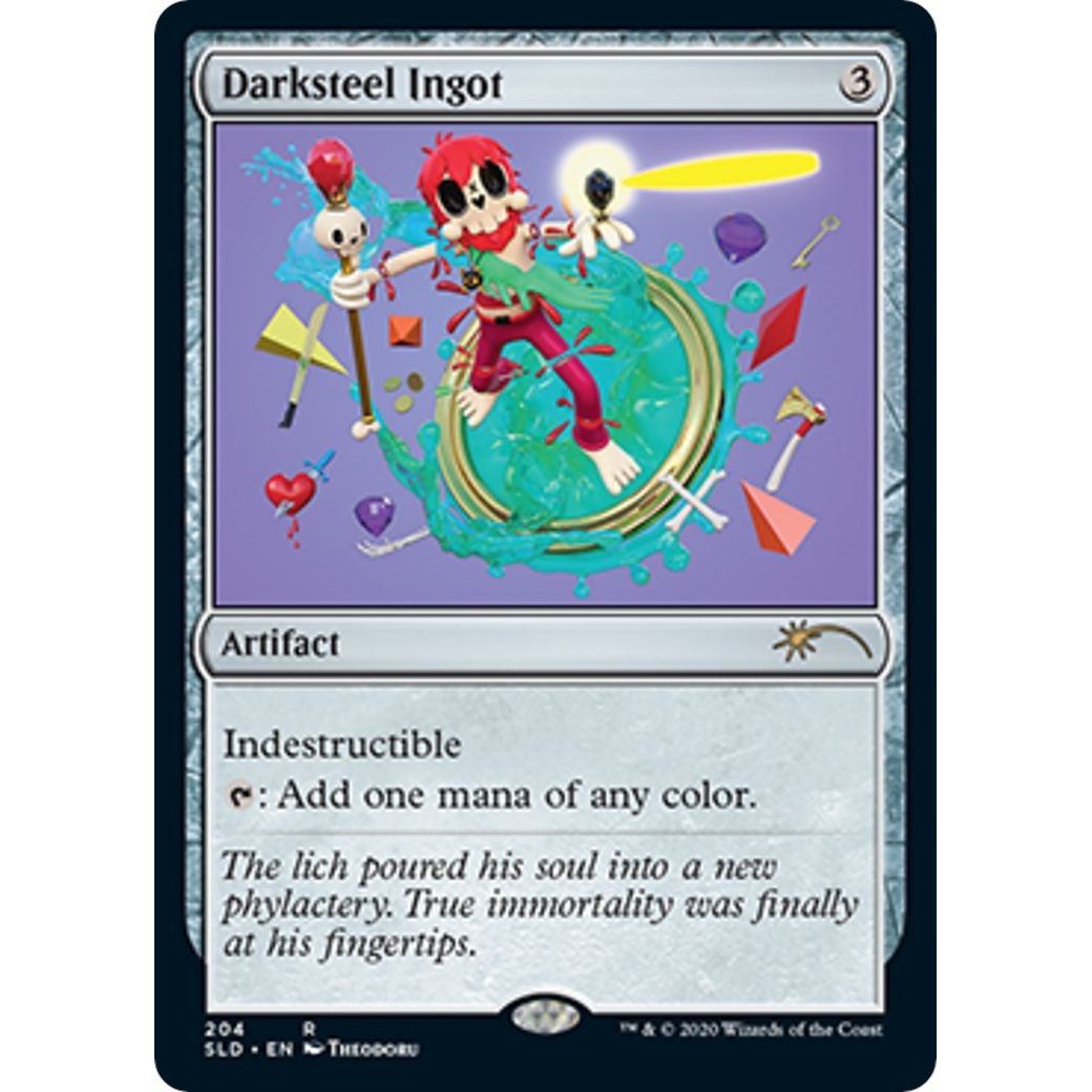 Image for Darksteel Ingot (204) (SLD) - Magic: The Gathering