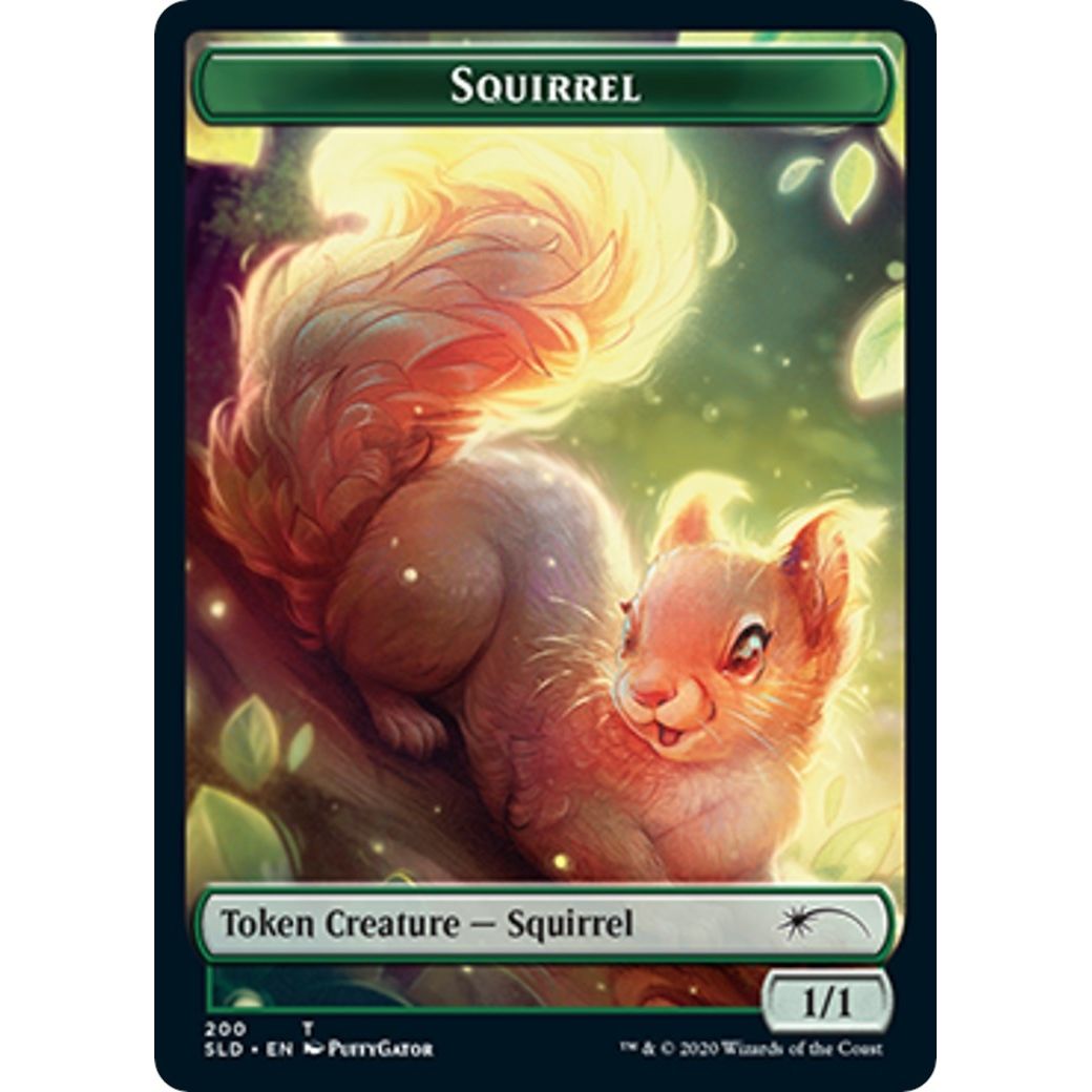 Image for Squirrel Token (200) (SLD) - Magic: The Gathering
