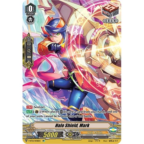 Image for Halo Shield, Mark (SP) (V-BT12/SP28EN) (V-BT12) - Cardfight Vanguard