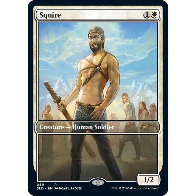 Image for Squire (59) (SLD) - Magic: The Gathering