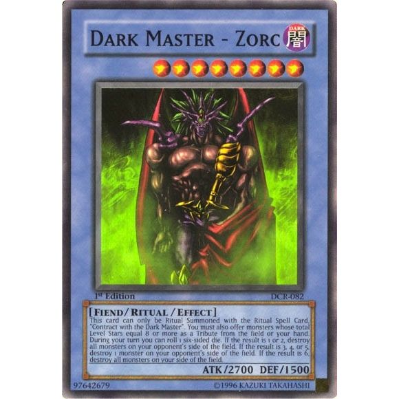 Image for Dark Master - Zorc (DCR-082) (DCR) - YuGiOh