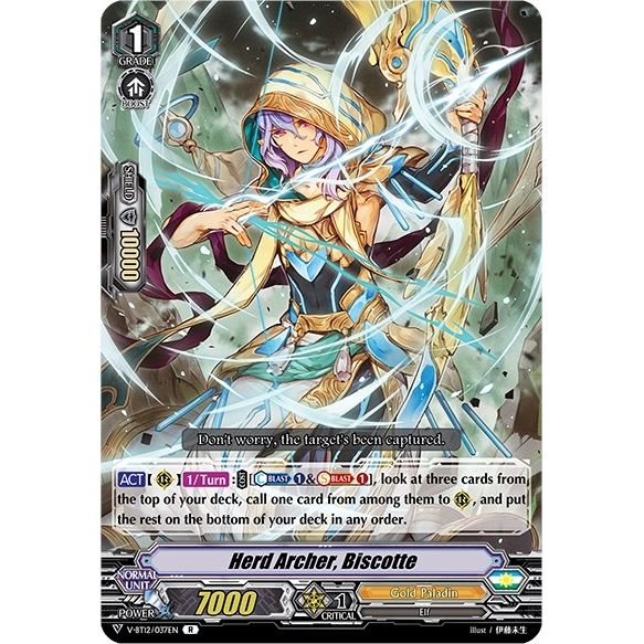 Image for Herd Archer, Biscotte (V-BT12/037EN) (V-BT12) - Cardfight Vanguard