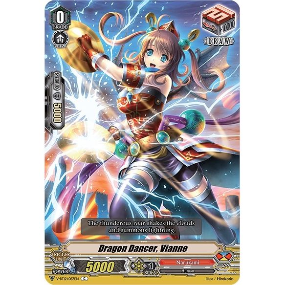 Image for Dragon Dancer, Vianne (V-BT12/087EN) (V-BT12) - Cardfight Vanguard