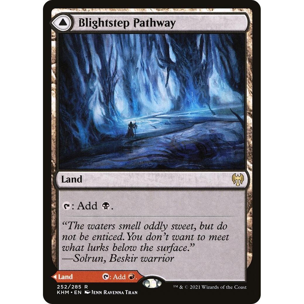 Image for Blightstep Pathway (252) (KHM) - Magic: The Gathering