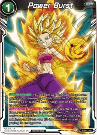 Image for Power Burst (BT5-115) (TPR) - Dragon Ball Super: Masters