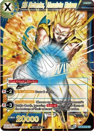 Image for SS Gotenks, Absolute Unison (Winner Stamped) (BT10-033) (TPR) - Dragon Ball Super: Masters