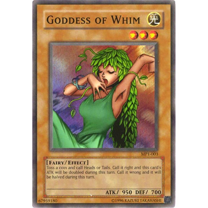 Image for Goddess of Whim (MP1-003) (MP1) - YuGiOh