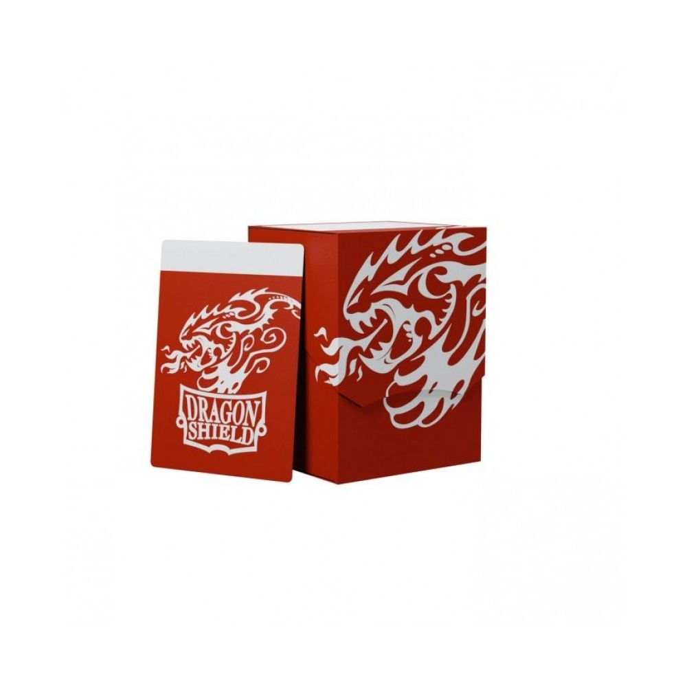 Image for Dragon Shield Deck Shell - Dual-Colored Red/Black (Holds 80+) - Deck Boxes
