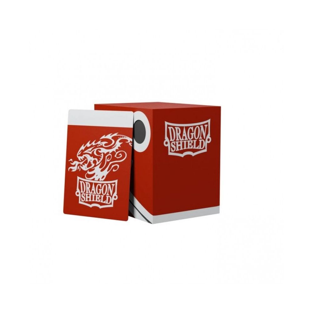 Image for Dragon Shield Double Shell - Red/Black (Holds 100+) - Deck Boxes
