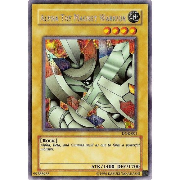 Image for Alpha the Magnet Warrior (DOR-001) (DOR) - YuGiOh