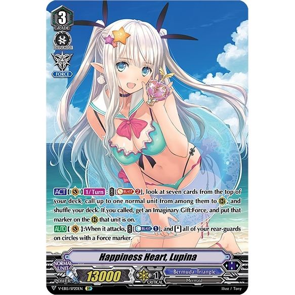 Image for Happiness Heart, Lupina (Swimsuit SP) (V-EB15/SP20EN) (V-EB15) - Cardfight Vanguard