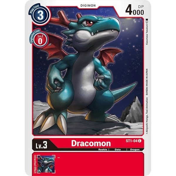 Image for Dracomon (ST1-04 C) (ST-1) - Digimon Card Game