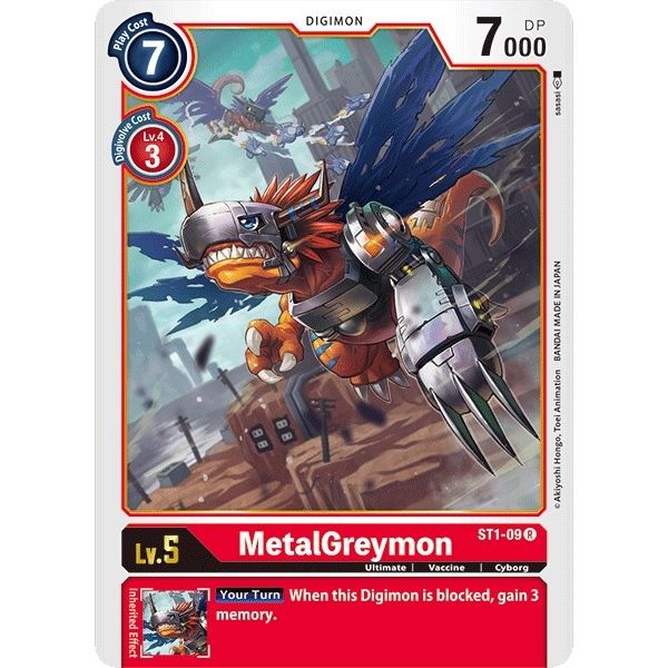 Image for MetalGreymon (ST1-09 R) (ST-1) - Digimon Card Game