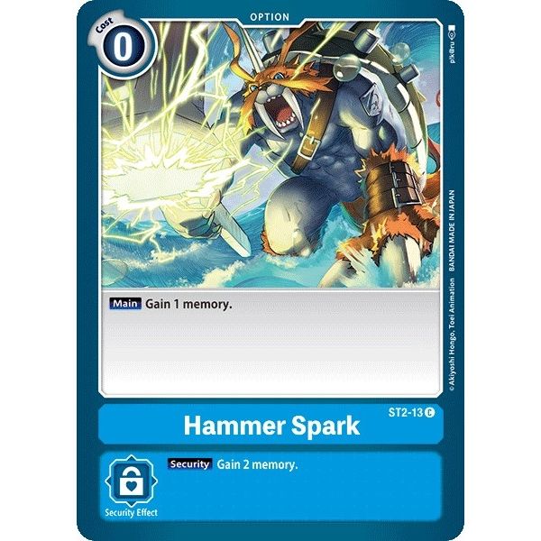 Image for Hammer Spark (ST2-13 C) (ST-2) - Digimon Card Game