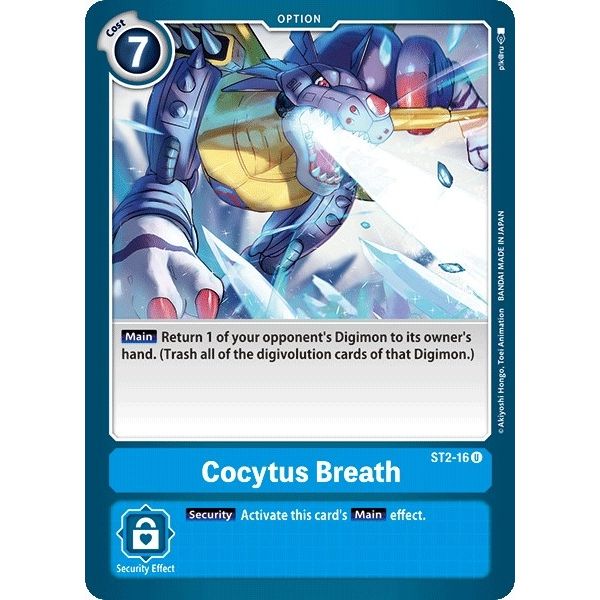 Image for Cocytus Breath (ST2-16 U) (ST-2) - Digimon Card Game