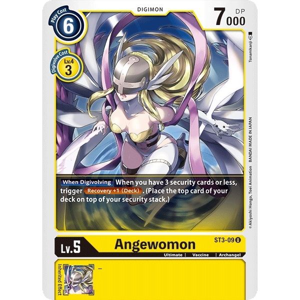 Image for Angewomon (ST3-09 U) (ST-3) - Digimon Card Game