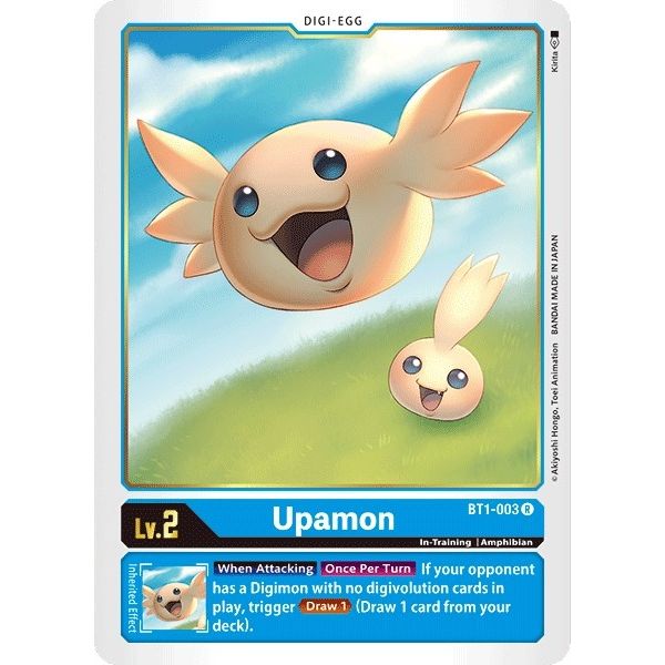 Image for Upamon - BT1-003 (BT1-003 R) (BT01-03A) - Digimon Card Game
